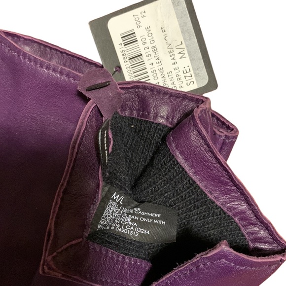 💖Club Monaco Soft Leather Long Gloves NWT - Picture 3 of 7